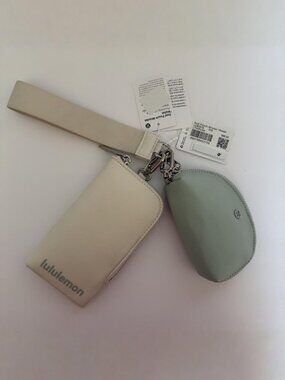 Lululemon Dual Pouch Wristlet Wallet NEW